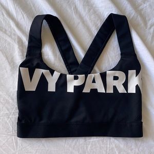 Ivy Park black sports bra
